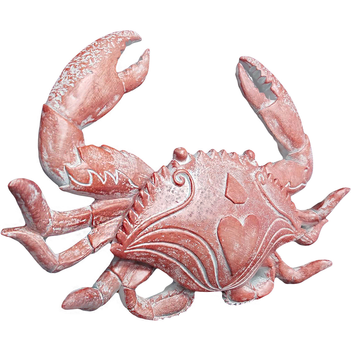 Crab Grab - Elegant Red Crab Wall Mount Key & Jewelry Hook