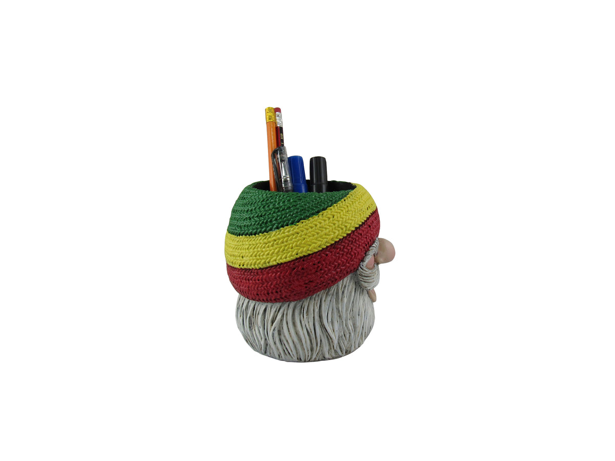 "Don't Bogart It" Rasta Gnome Pen Holder World of Wonders Gifts