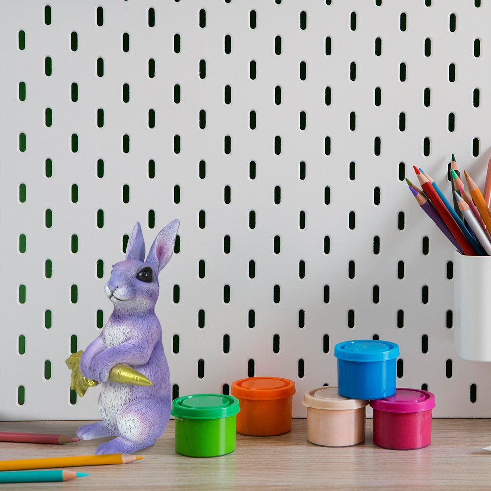 Taffy - The Lovable Carrot-Stealing Purple Rabbit – World of Wonders Gifts
