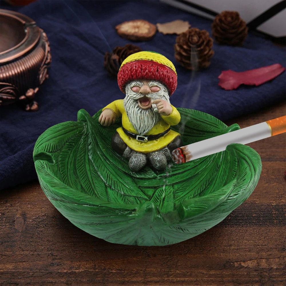 pothead gnome It All Can Wait Gnome Ashtray – World of Wonders Gifts
